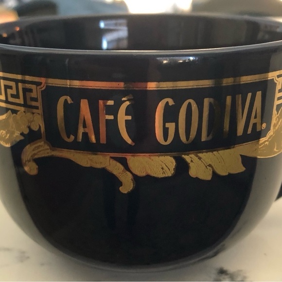 Godiva Soup/Coffee/Tea Mug~Cobalt Blue 16 oz - Picture 4 of 7